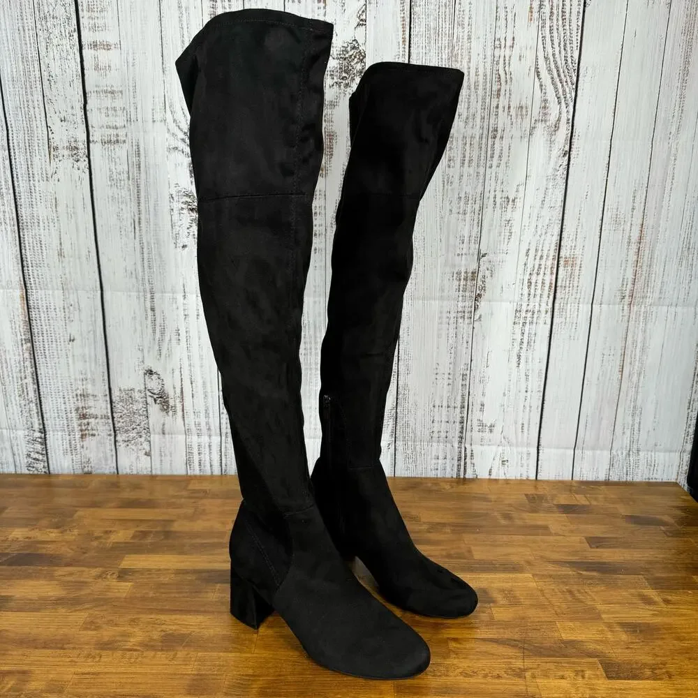 Nine West Yanie Women’s Over-the-knee Boots Black Size 9.5M